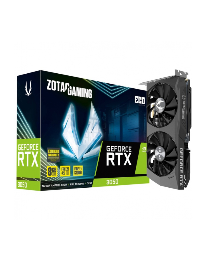 zotac GF RTX 3050 ECO/8GB GDDR6 3XDP HDMI 1807MHZ główny