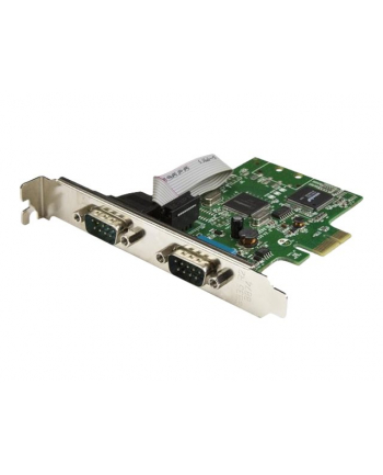 startech 2-PORT PCI EXPRESS SERIAL CARD/W/16C1050 UART-RS232 SERIAL CARD