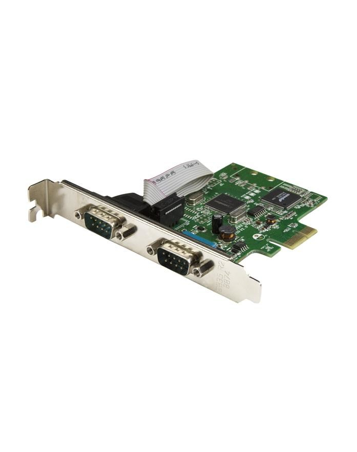 startech 2-PORT PCI EXPRESS SERIAL CARD/W/16C1050 UART-RS232 SERIAL CARD główny