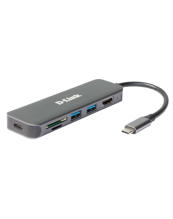 d-link 6-IN-1 USB-C HUB W HDMI/CARD READ-ER/POWER D-ELIVERY główny