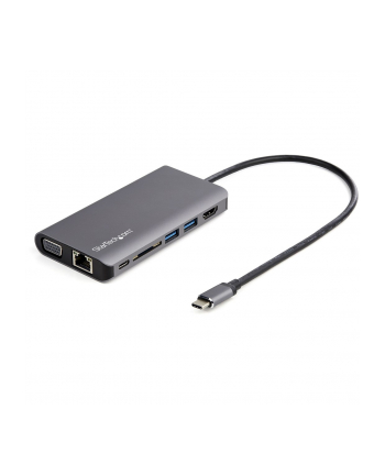 startech USB-C MULTIPORT ADAPTER / DOCK/HDMI/VGA - SD READ-ER-30CM CABLE