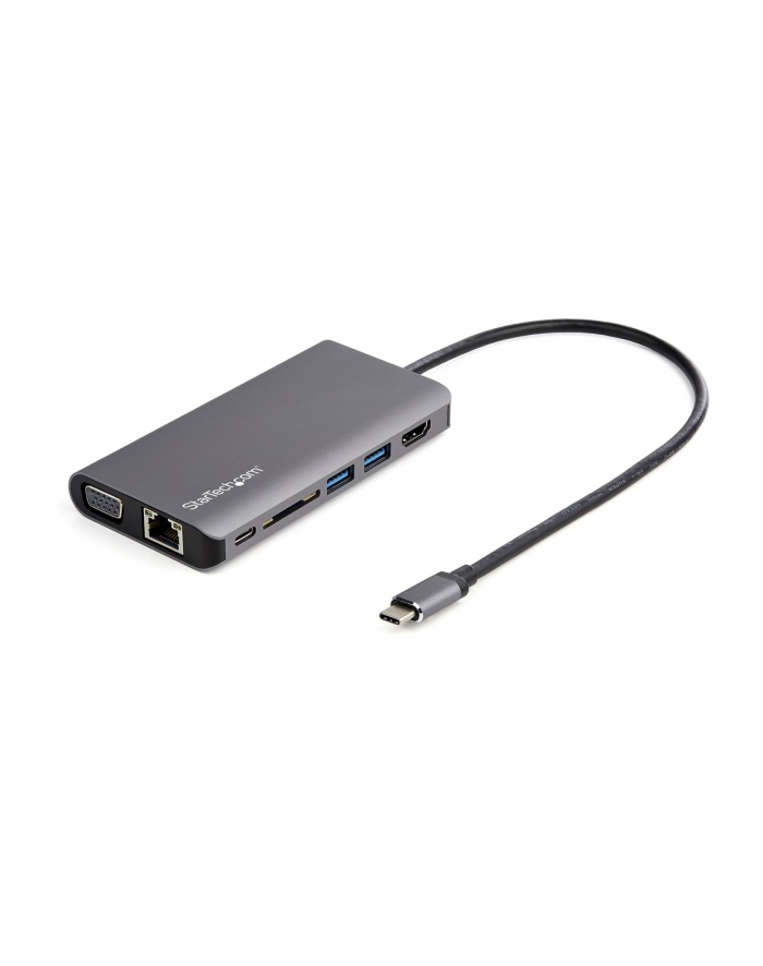 startech USB-C MULTIPORT ADAPTER / DOCK/HDMI/VGA - SD READ-ER-30CM CABLE główny