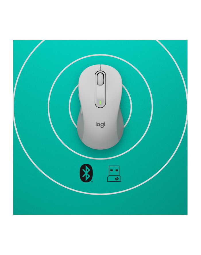 logitech M650 L WRLS - OFF WHITE/- RIGHT-HAND-ED - SIZE L główny