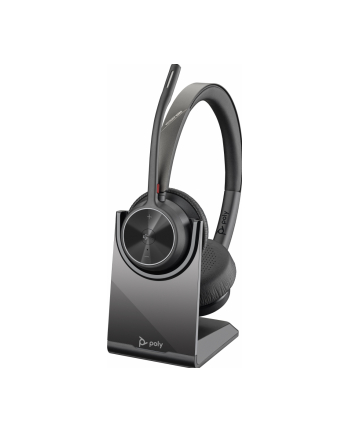 hp Poly Voyager 4320 Microsoft Teams Certified Headset +BT700 dongle +Charging Stand nr 1