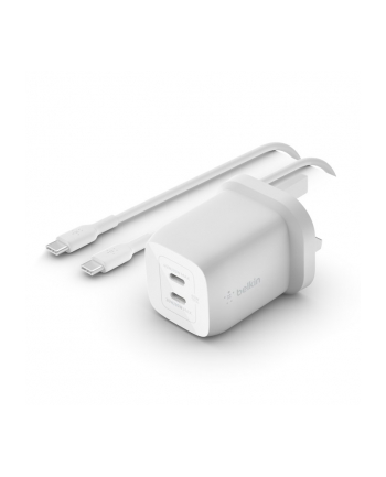 BELKIN 65W DUAL USB C GAN/CHARGER 2M C C 100W CABLE