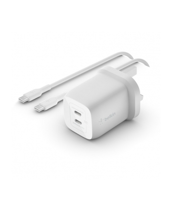 BELKIN 65W DUAL USB C GAN/CHARGER 2M C C 100W CABLE