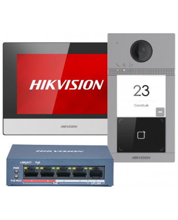 ZESTAW WID-EODOMOFONOWY HIKVISION DS-KIS604-S(C)(O-STD)/eu