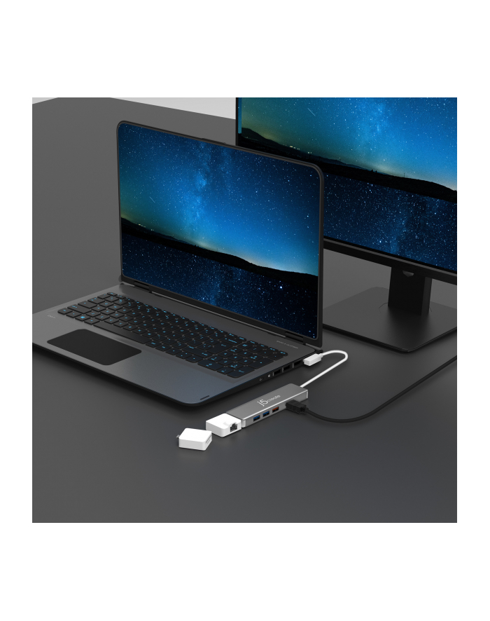 j5create USB-C MODULAR MULTI-ADAPTER/WITH 2 KITS główny