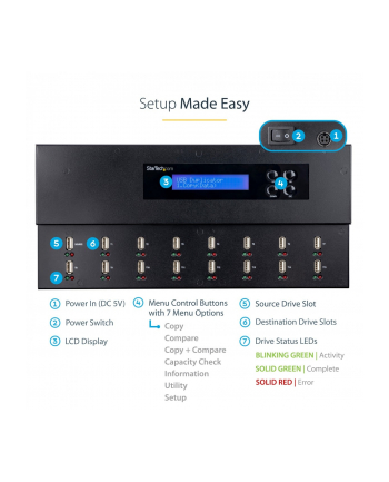 startech USB DUPLICATOR AND ERASER/HDD DUPLICATORS