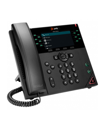 hp poly video Poly VVX 450 12-Line IP Phone and PoE-enabled No localization