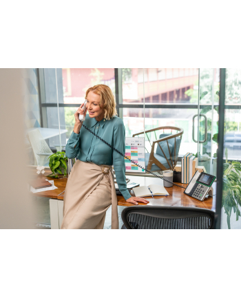 hp poly video Poly Edge E550 IP Phone and PoE-enabled