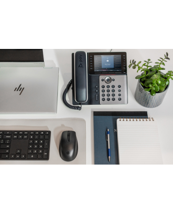 hp poly video Poly Edge E550 IP Phone and PoE-enabled