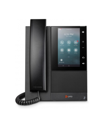 hp poly video Poly CCX 505 Business Media Phone with Open SIP and PoE-enabled