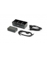 zebra 3 slot battery charger; ZQ600, QLn and ZQ500 Series; Includes power supply and UK power cord - nr 1