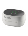 hp poly Poly Voyager Free 60+ UC M White Sand Earbuds +BT700 USB-C Adapter +Touchscreen Charge Case - nr 4