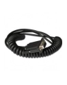 honeywell Industrial Cable: RS232 (5V signals), Kolor: CZARNY, DB9 Female, 3m (98´), coiled, 5V external power with option power on pin 9, w/o ferrite - nr 5