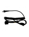 honeywell Industrial Cable: RS232 (5V signals), Kolor: CZARNY, DB9 Female, 3m (98´), coiled, 5V external power with option power on pin 9, w/o ferrite - nr 6