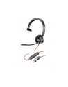 Poly Blackwire 3310 Monaural Microsoft Teams Certified USB-C Headset +USB-C/A Adapter - nr 2
