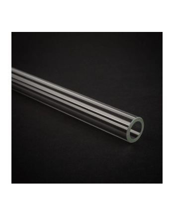 Alphacool HardTube 16/11mm Szkło borokrzemianowe 90 stopni kąt 10/30cm - Przezroczyste