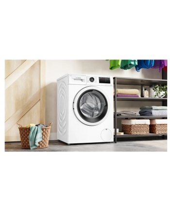 Bosch | Pralka | WAU28PI0SN | Klasa efektywności energetycznej A | Załadunek od przodu | Pojemność prania 9 kg | 1400 obr/min | Głębokość: 63 cm | Szerokość 60 cm | Wyświetlacz | DOPROWADZIŁO | Biały