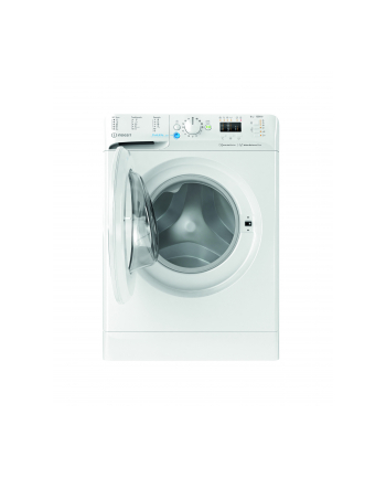IND-ESIT | Pralka | BWSA 61294 W (wersja europejska) N | Klasa efektywności energetycznej C | Załadunek od przodu | Pojemność prania 6 kg | 1151 obr/min | Głębokość: 42,5 cm | Szerokość 59,5 cm | Wyświetlacz | Duża cyfra | Biały