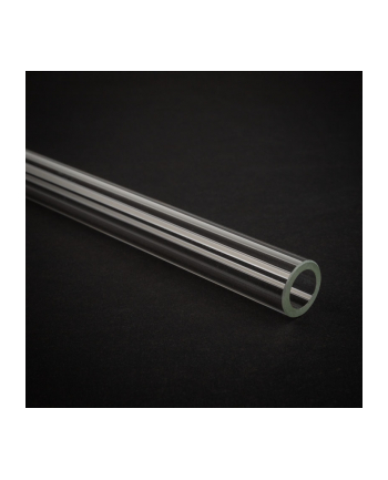 Alphacool HardTube 16/11mm Szkło borokrzemianowe 90 stopni kąt 10/30cm - Przezroczyste nr 1