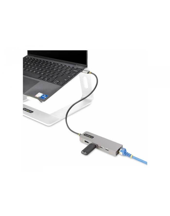 startech 3-PORT USB-C HUB 25GBE PD/100W POWER D-ELIVERY PASSTHROUGH główny