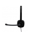 ZESTAW SŁUCHAWKOWY STEREO H151 BLACK 981-000589 LOGITECH - nr 24