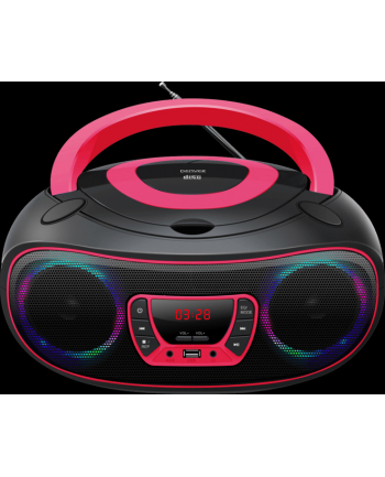 Boombox Denver TCL-212BT różowy