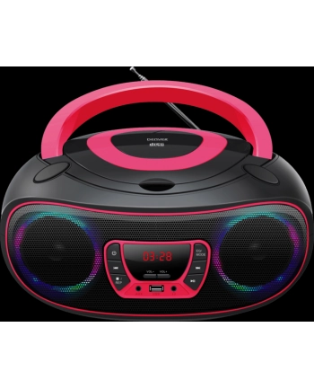 Boombox Denver TCL-212BT różowy