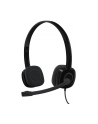 ZESTAW SŁUCHAWKOWY STEREO H151 BLACK 981-000589 LOGITECH - nr 19