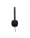 ZESTAW SŁUCHAWKOWY STEREO H151 BLACK 981-000589 LOGITECH - nr 21