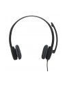 ZESTAW SŁUCHAWKOWY STEREO H151 BLACK 981-000589 LOGITECH - nr 22