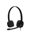 ZESTAW SŁUCHAWKOWY STEREO H151 BLACK 981-000589 LOGITECH - nr 29