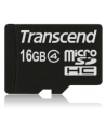 Transcend karta pamięci Micro SDHC 16GB Class 4 - nr 3