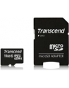 Transcend karta pamięci Micro SDHC 16GB Class 10 + Adapter - nr 18