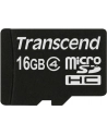 Transcend karta pamięci Micro SDHC 16GB Class 4 - nr 17