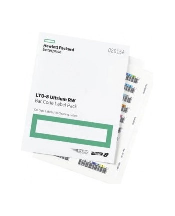 hp enterprise HPE LTO-8 ULTRIUM RW/BAR COD-E LABEL PACK
