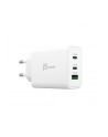 j5 create 65W GAN USB-C 3-PORT CHARGER/(wersja europejska) WHITE - nr 1