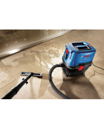 BOSCH ODKURZACZ 1100W 15L GAS 15 PS AUTOMATYCZNE GNIAZO ZASILAJĄCE