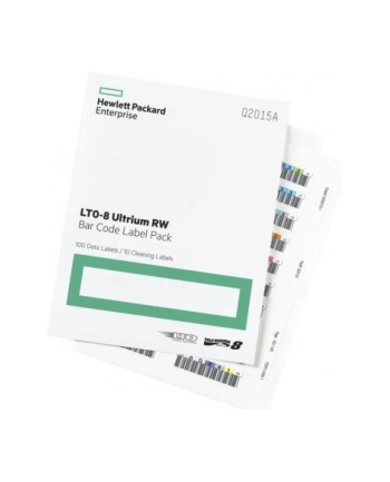hp enterprise HPE LTO-8 ULTRIUM RW/BAR COD-E LABEL PACK