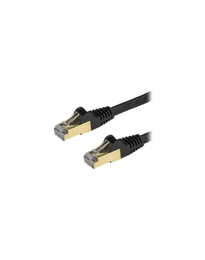 startech 75 M CAT6A CABLE BLACK/SNAGLESS - SHIELD-ED COPPER WIRE główny
