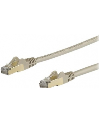 startech 10M CAT6A ETHERNET CABLE GREY/GREY - SHIELD-ED COPPER WIRE