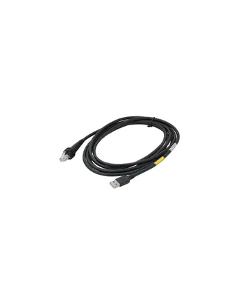 honeywell Cable: USB, Kolor: CZARNY, Type A, 3m (98´), straight, 5V host power