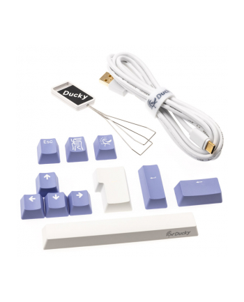 Klawiatura Gamingowa Ducky One 2 Pro White Edition, RGB LED - Gateron Yellow nr 2