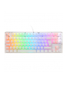 Klawiatura gamingowa Ducky One 3 Aura Biała TKL, RGB LED - MX-Speed-Silver - nr 3