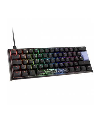 Klawiatura Gamingowa Ducky One 2 Pro Mini, RGB LED - Cherry Silent Red
