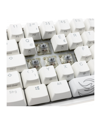 Klawiatura Gamingowa Ducky One 2 Pro Mini White Edition, RGB LED - Wiśniowy Srebrny nr 1