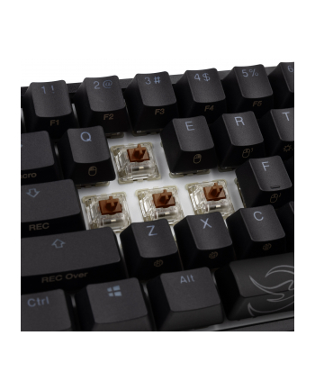 Klawiatura do gier Ducky One 2 Pro Mini, RGB LED - Cherry Brown (US) nr 2
