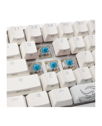 Klawiatura do gier Ducky One 2 Pro White Edition, RGB LED - Cherry Blue (US) nr 1